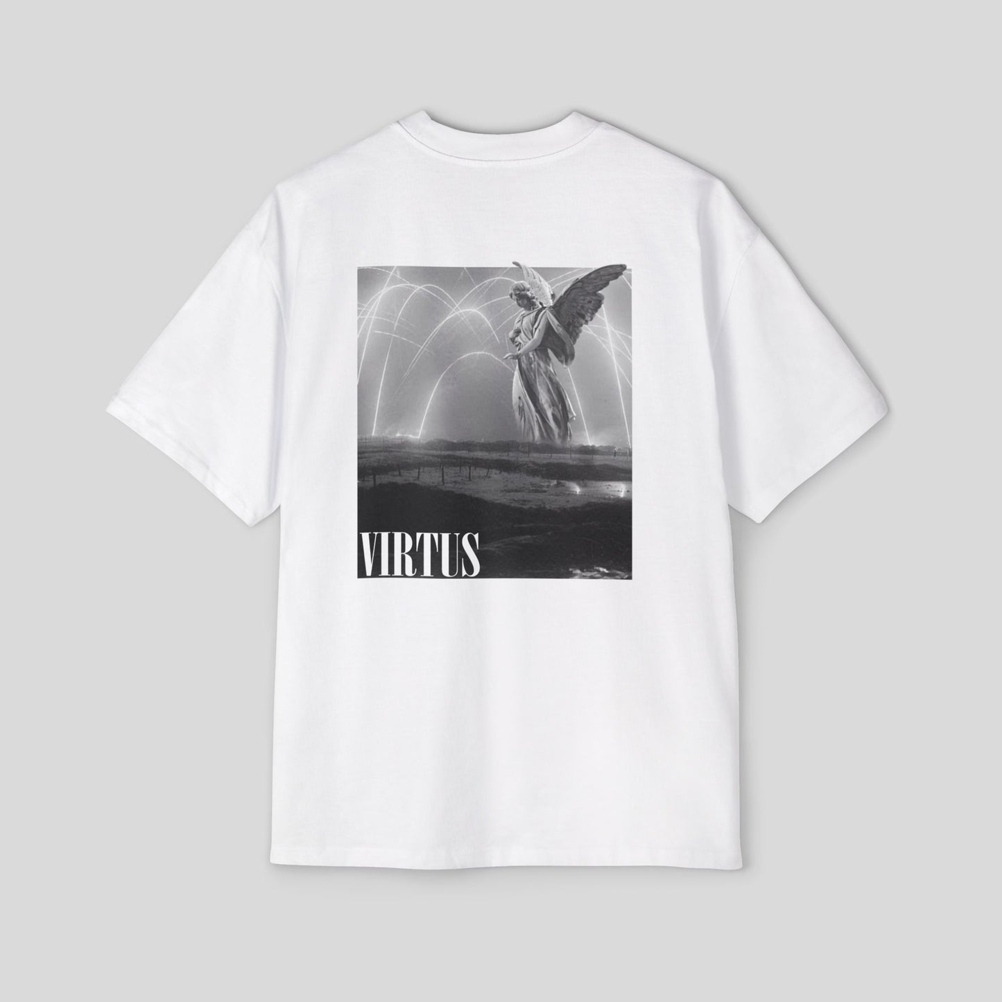 Virtus Oversized Tee - WHITE